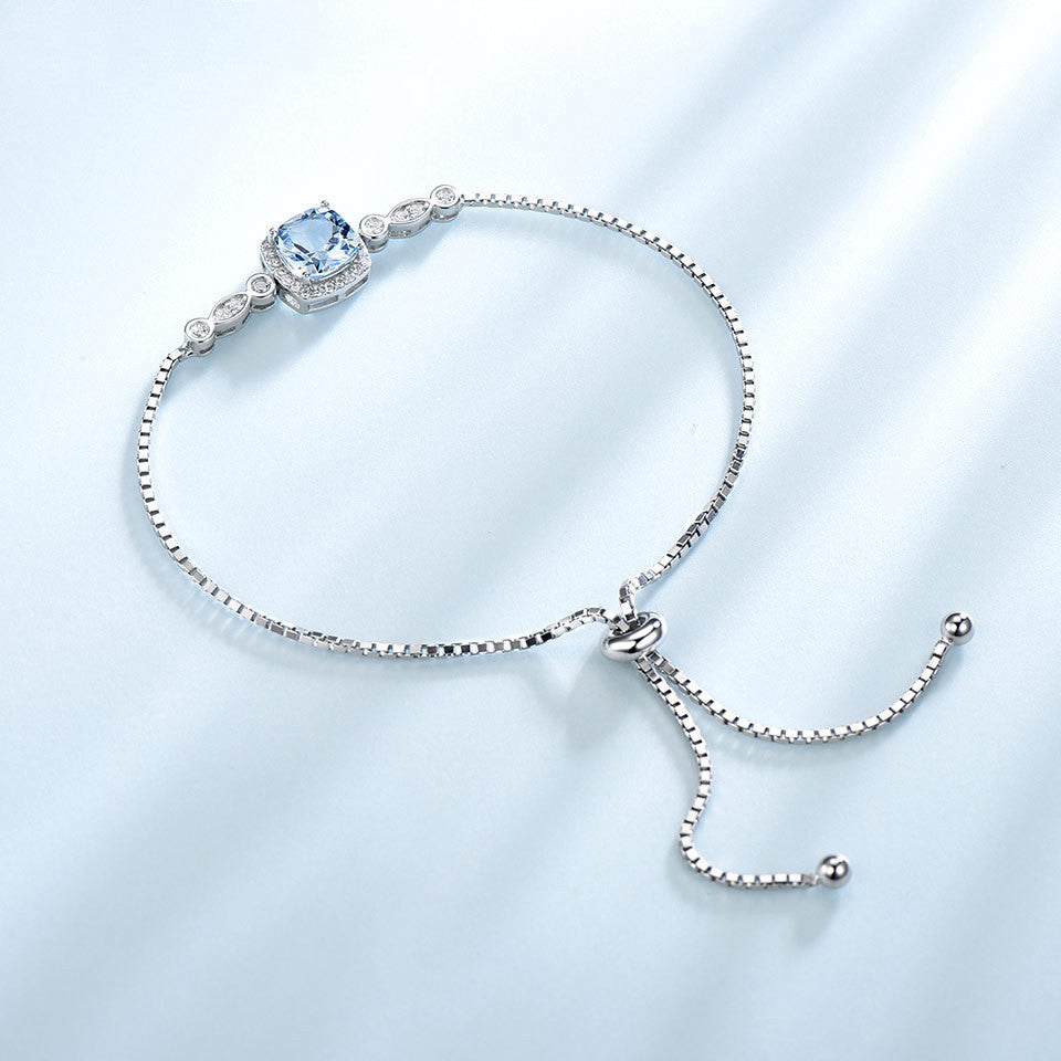 BRACELET - Silver Nano Sky Sapphire