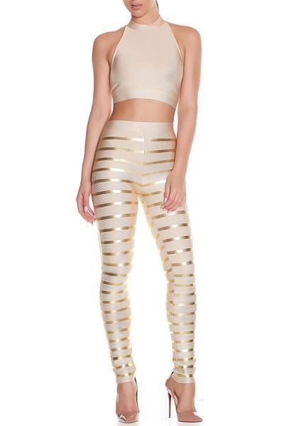Bandage Sexy Tight Pants and Top