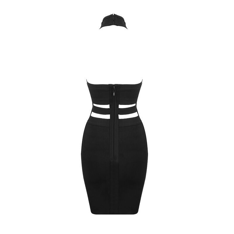 PALOMA - Chocker Bandage Mini Dress