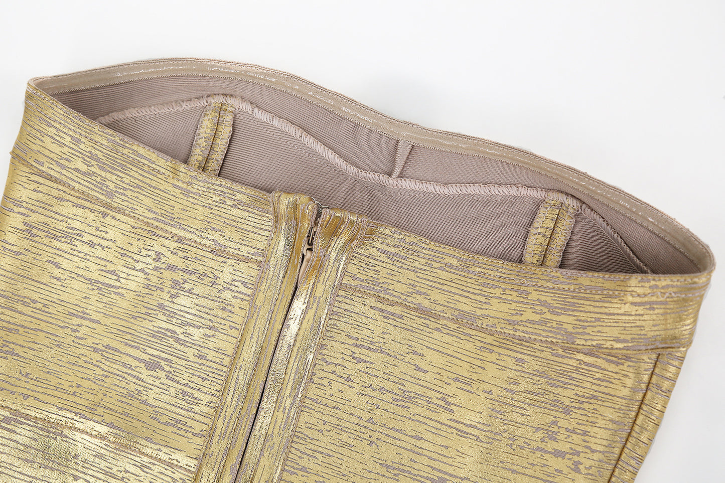 ADDY - Tub Top Ruffled Fishtail Bandage Dress