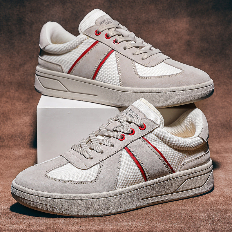 Breathable Cloth Lining Men's Casual Shoes