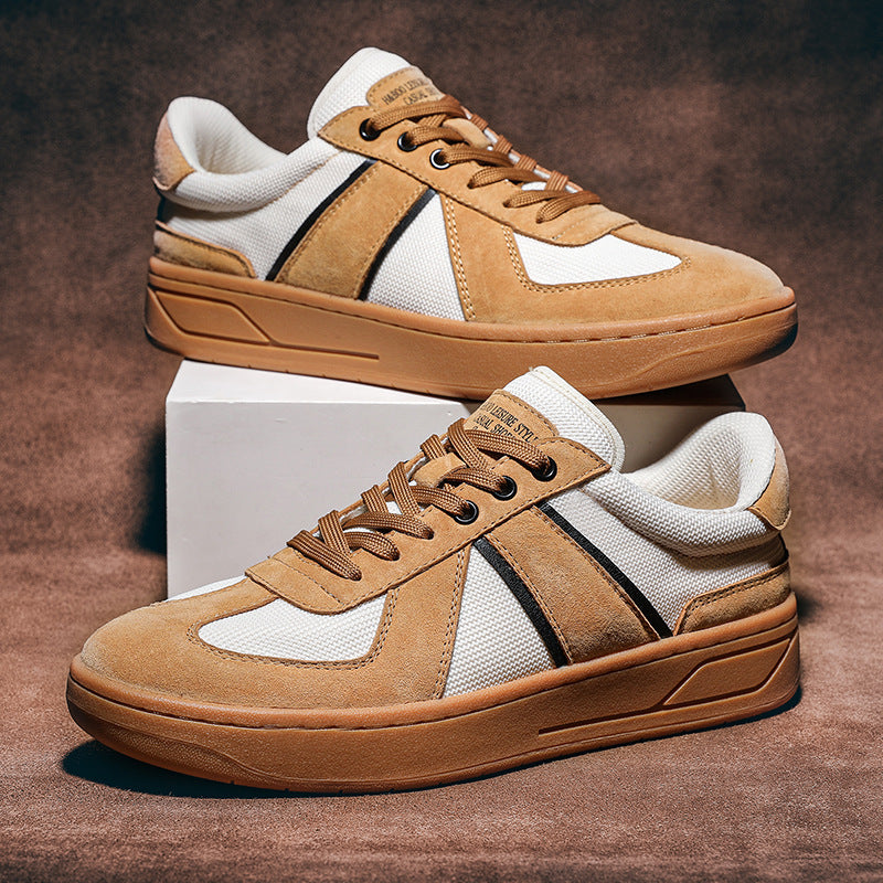 Breathable Cloth Lining Men's Casual Shoes
