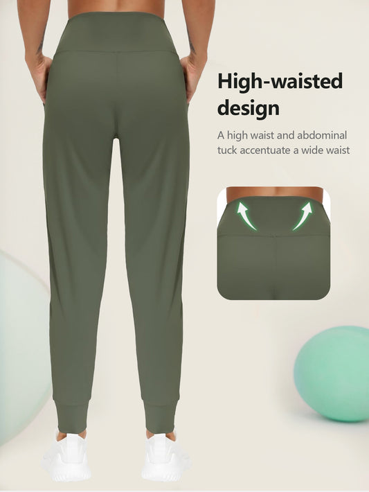 High Waist Tummy Control With Packets Joggers