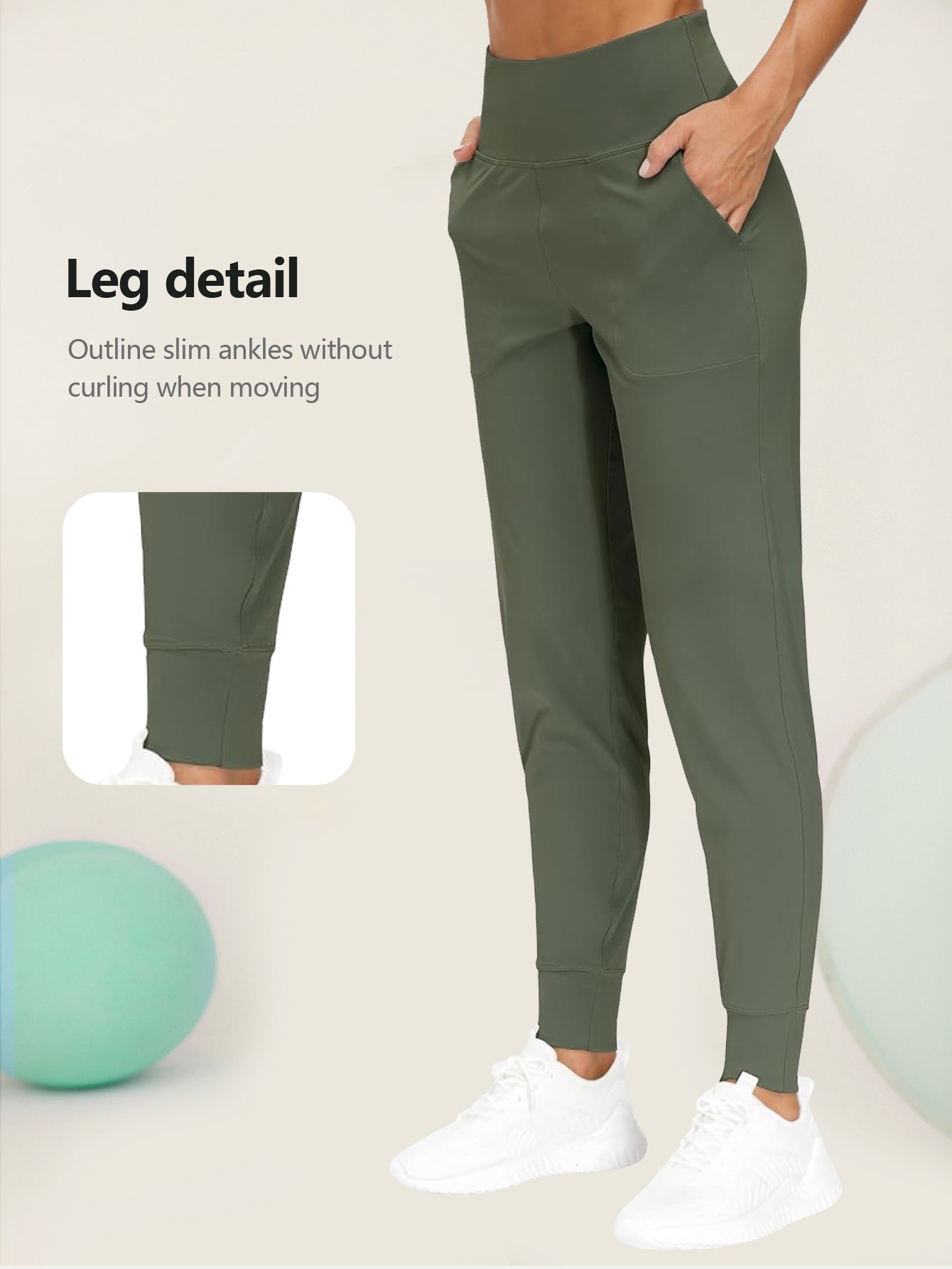 High Waist Tummy Control With Packets Joggers