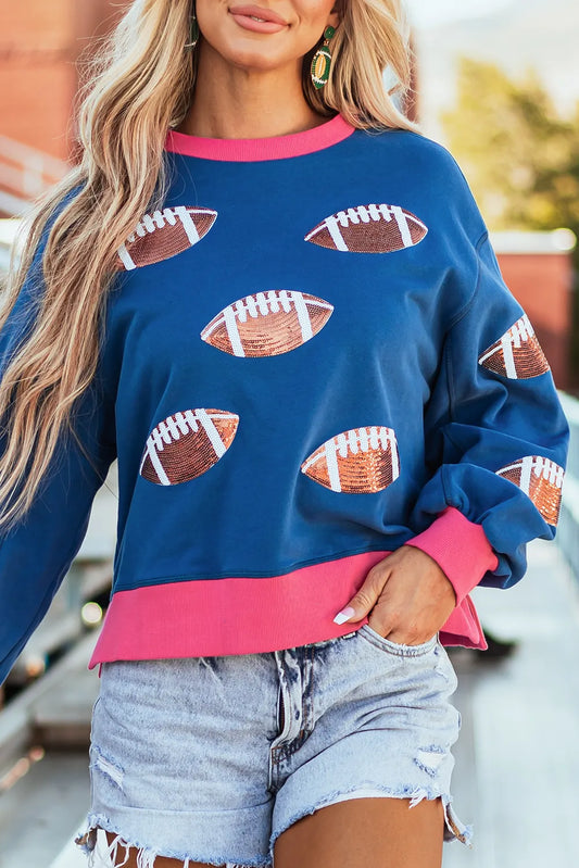 Football Long Sleeve Sweatshirt