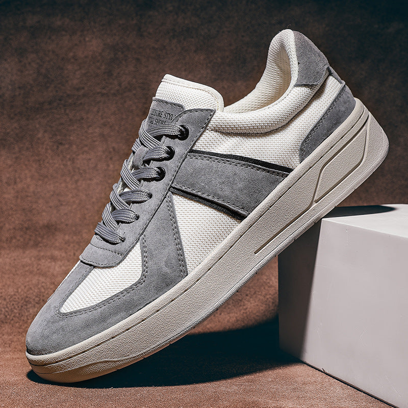 Breathable Cloth Lining Men's Casual Shoes