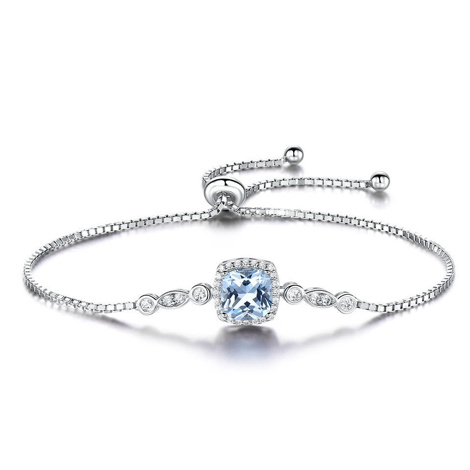 BRACELET - Silver Nano Sky Sapphire