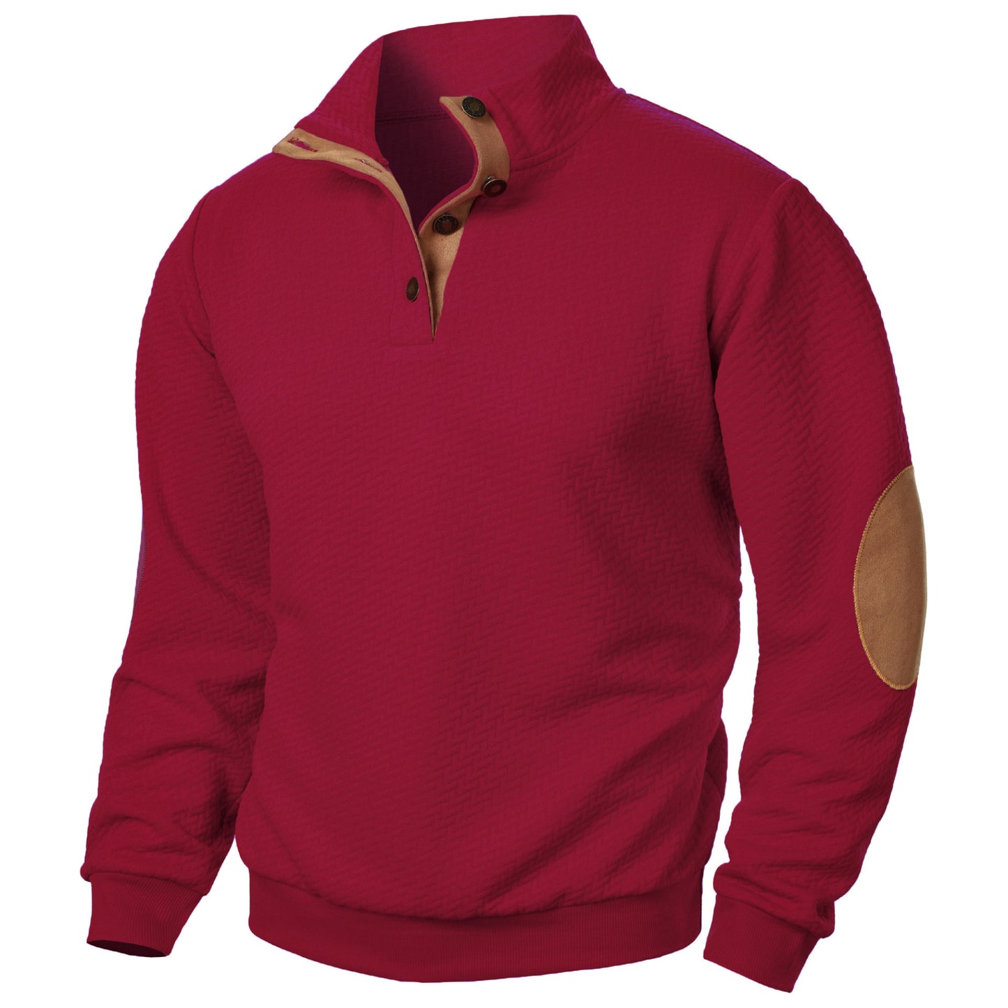 Men's Stand Collar Sweater