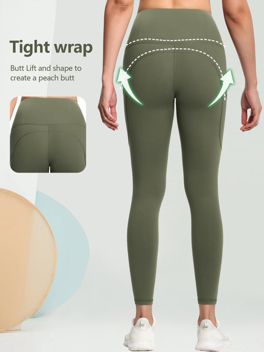 High Waisted Tummy Control Yoga Legging