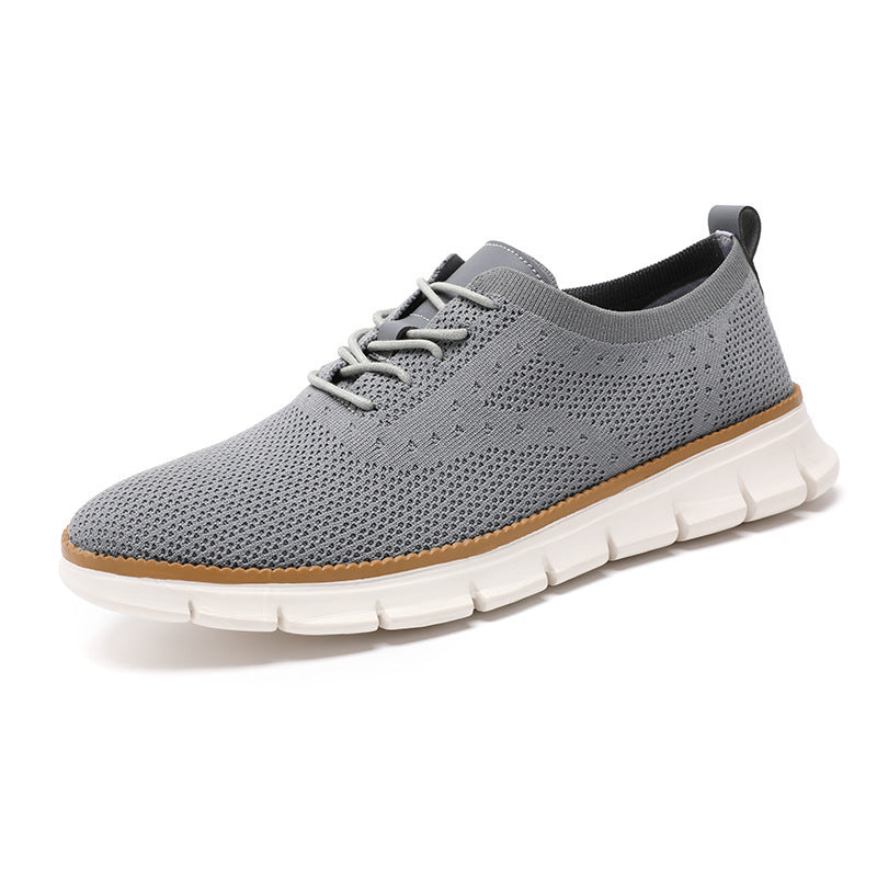 Breathable Mesh Surface Simple Men's Outdoor Casual Shoes