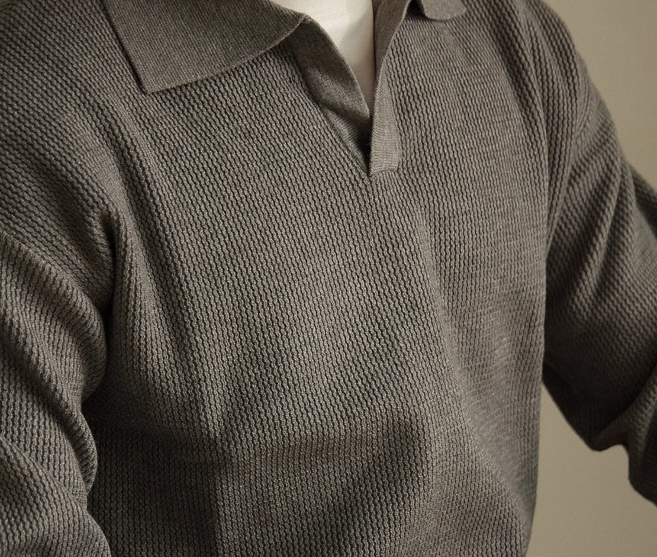 High-grade V-neck Sweater Pullover