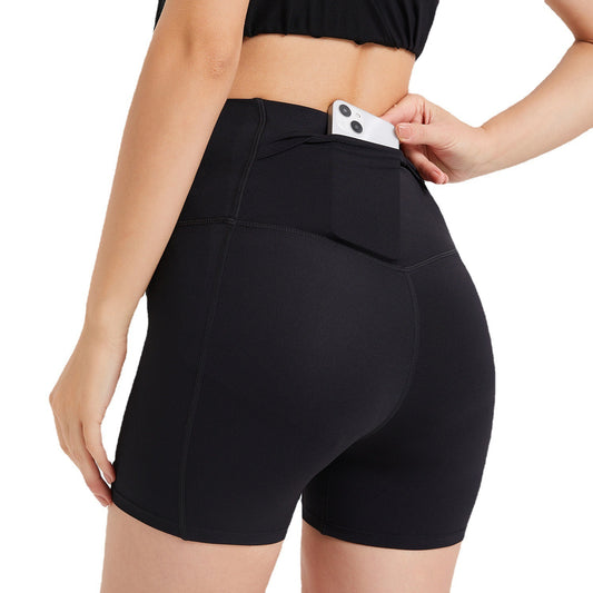 Back Pocket Hip Lift Cloud Yoga Shorts
