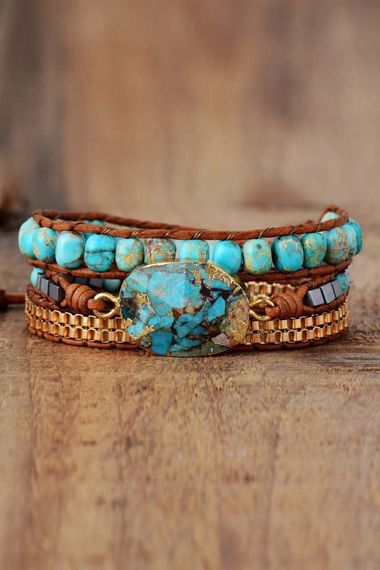 BRACELET - Handmade Natural Stone Copper