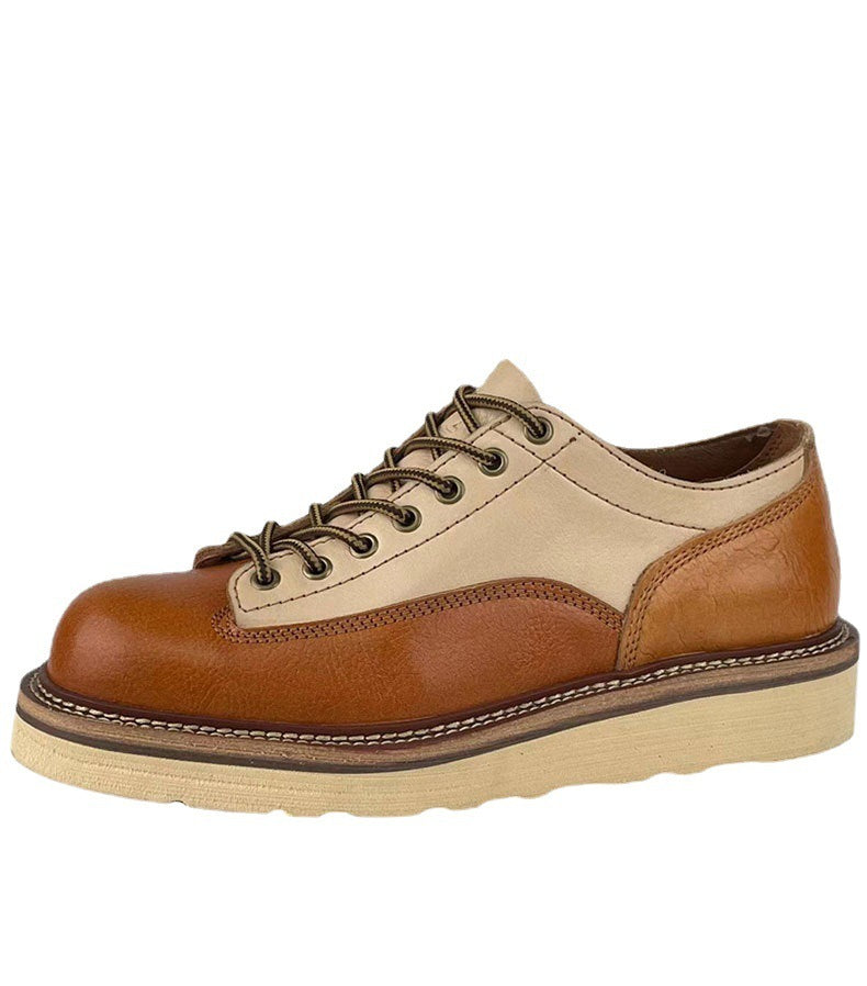 Casual Retro Handmade Men's Leather Shoes