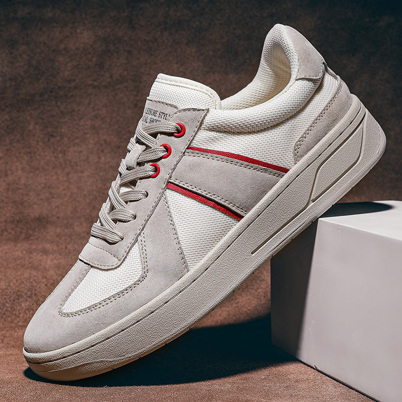 Breathable Cloth Lining Men's Casual Shoes