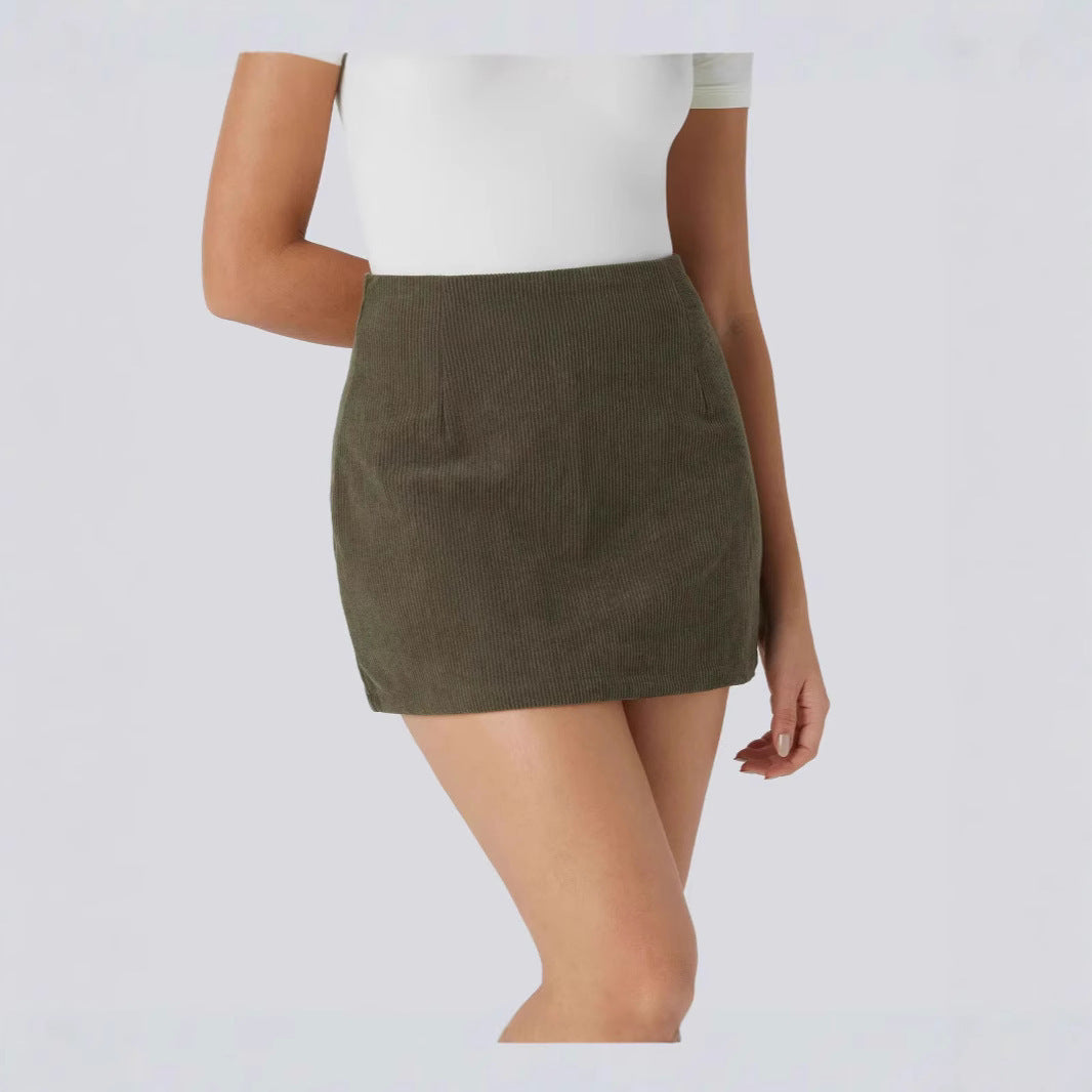 American Corduroy A- Line Skirt