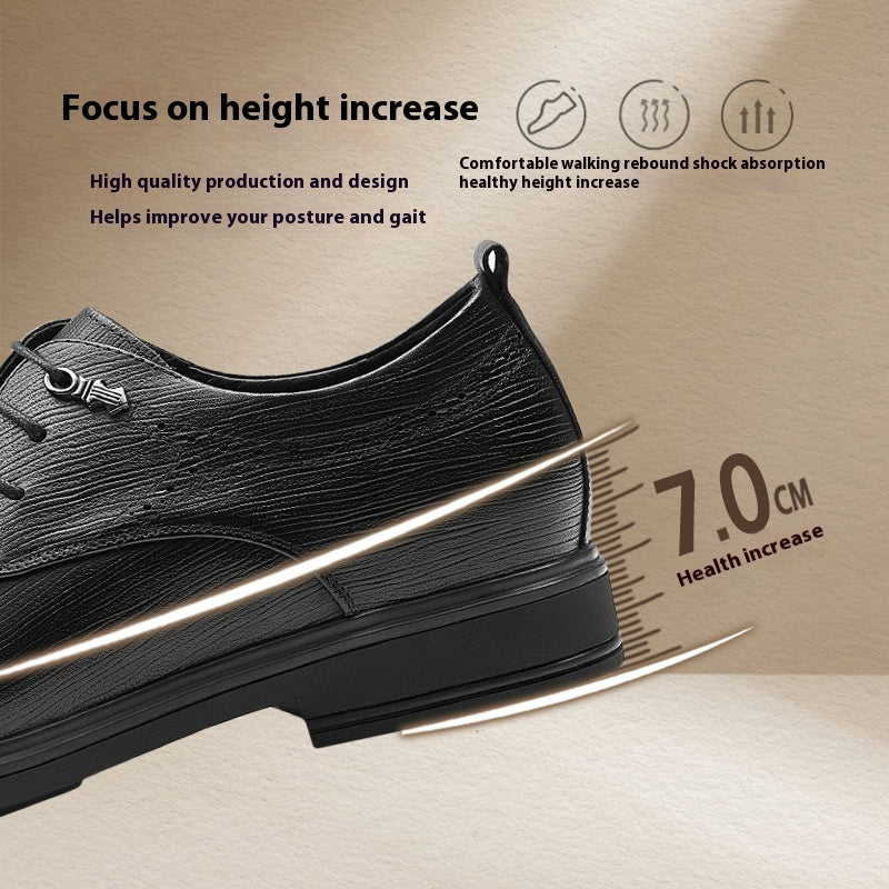 British Soft Leather Shoes Business Formal Wear Men