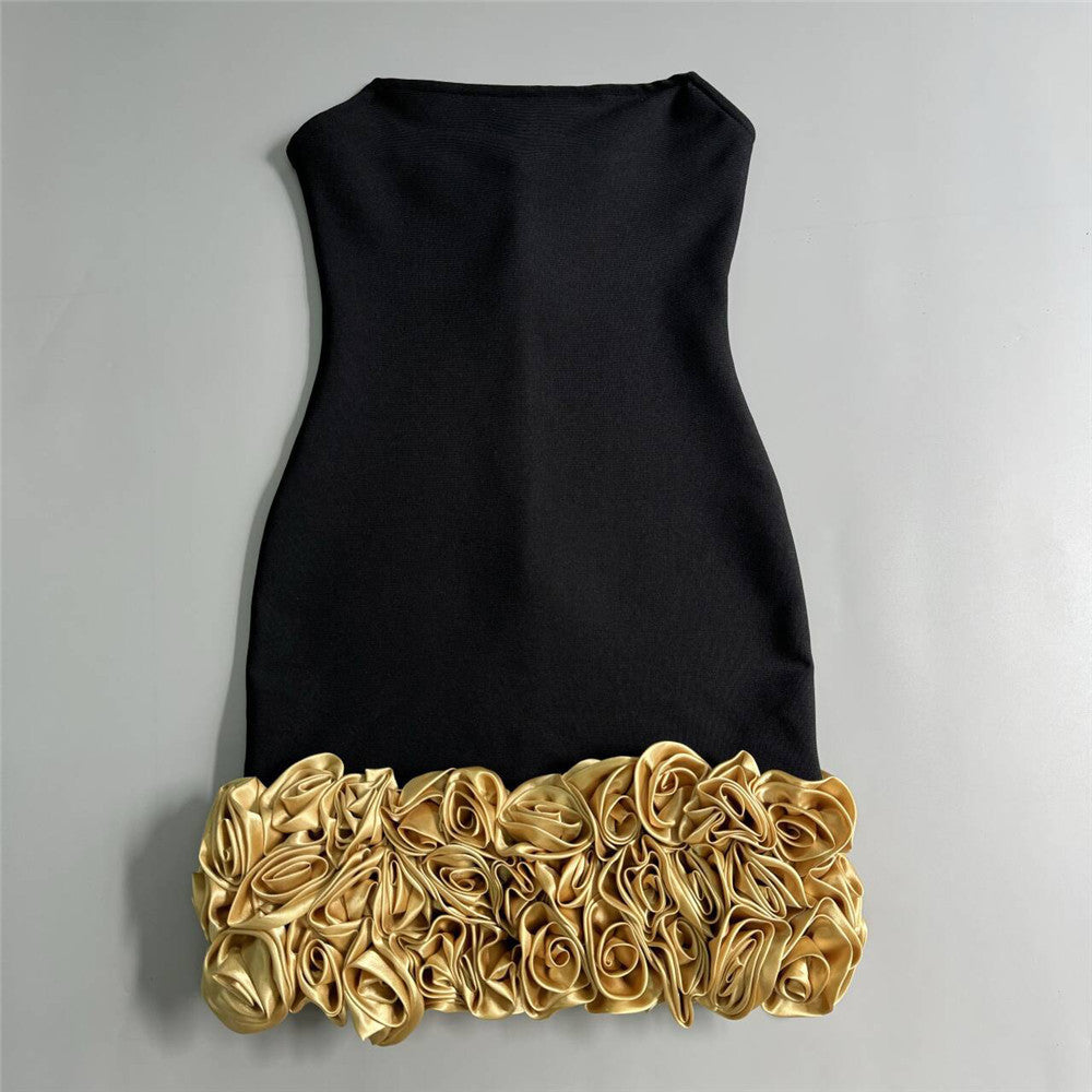 NATASHA - Tube Top Hip Dress