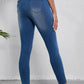 High Waist Skinny Jeans Legging