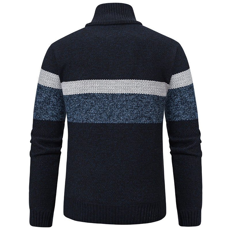 Thick Warm Quarter zip For Men