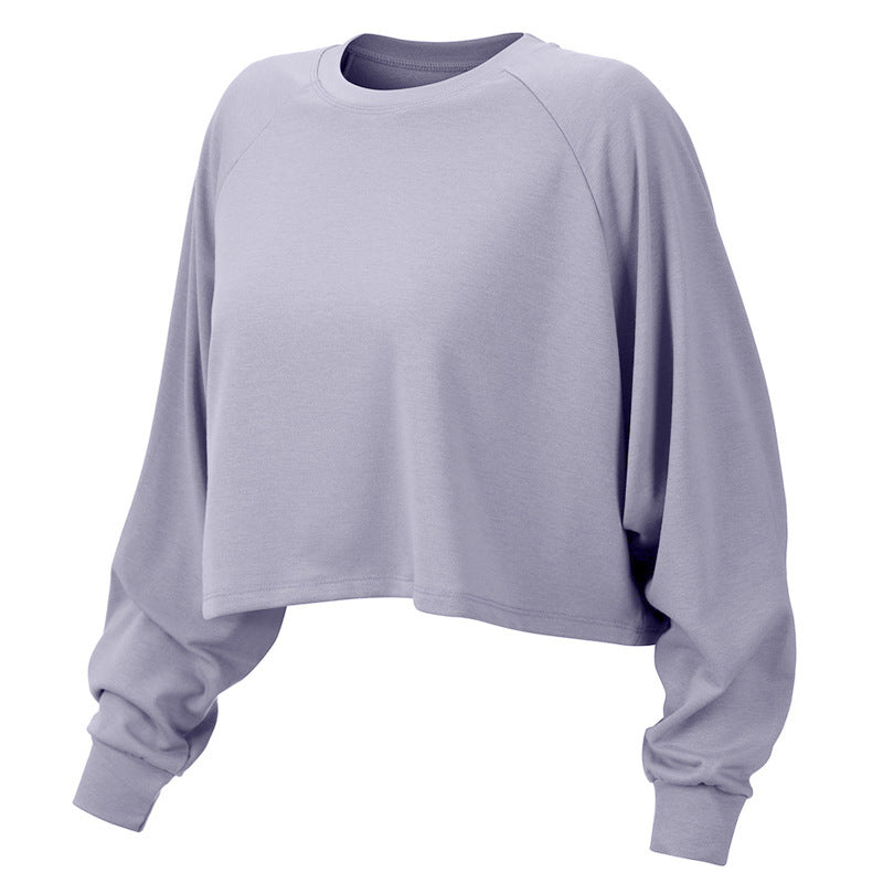 Workout Long-Sleeved Loose Yoga Top