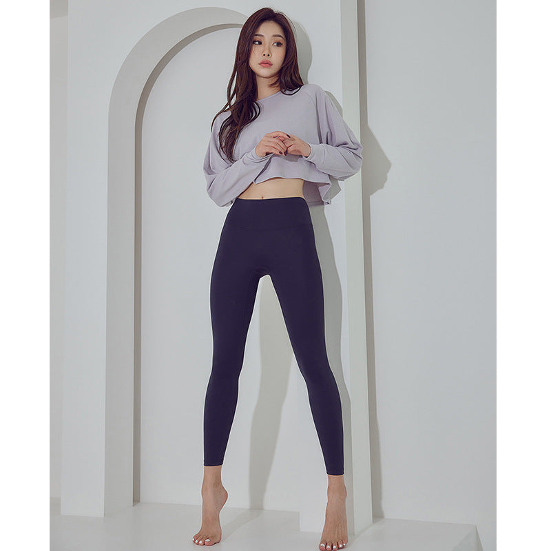 Workout Long-Sleeved Loose Yoga Top