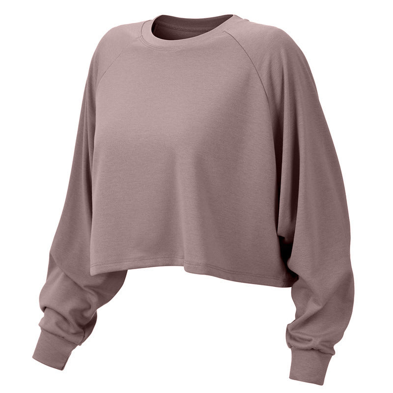 Workout Long-Sleeved Loose Yoga Top