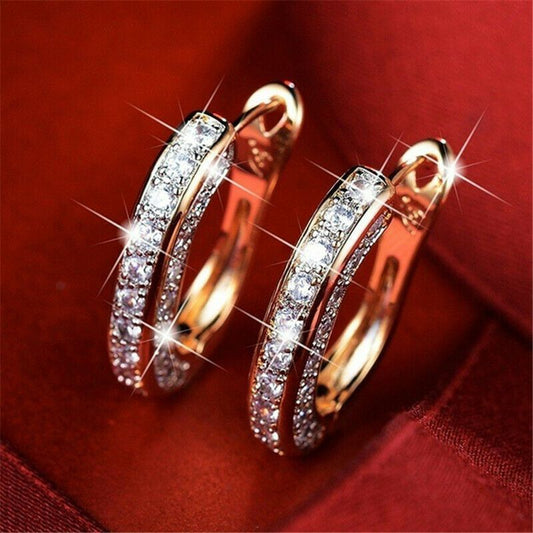EARRINGS - Teardrop Alloy Round Shape