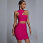 ViVIANA - Bandage Waist-baring Dress