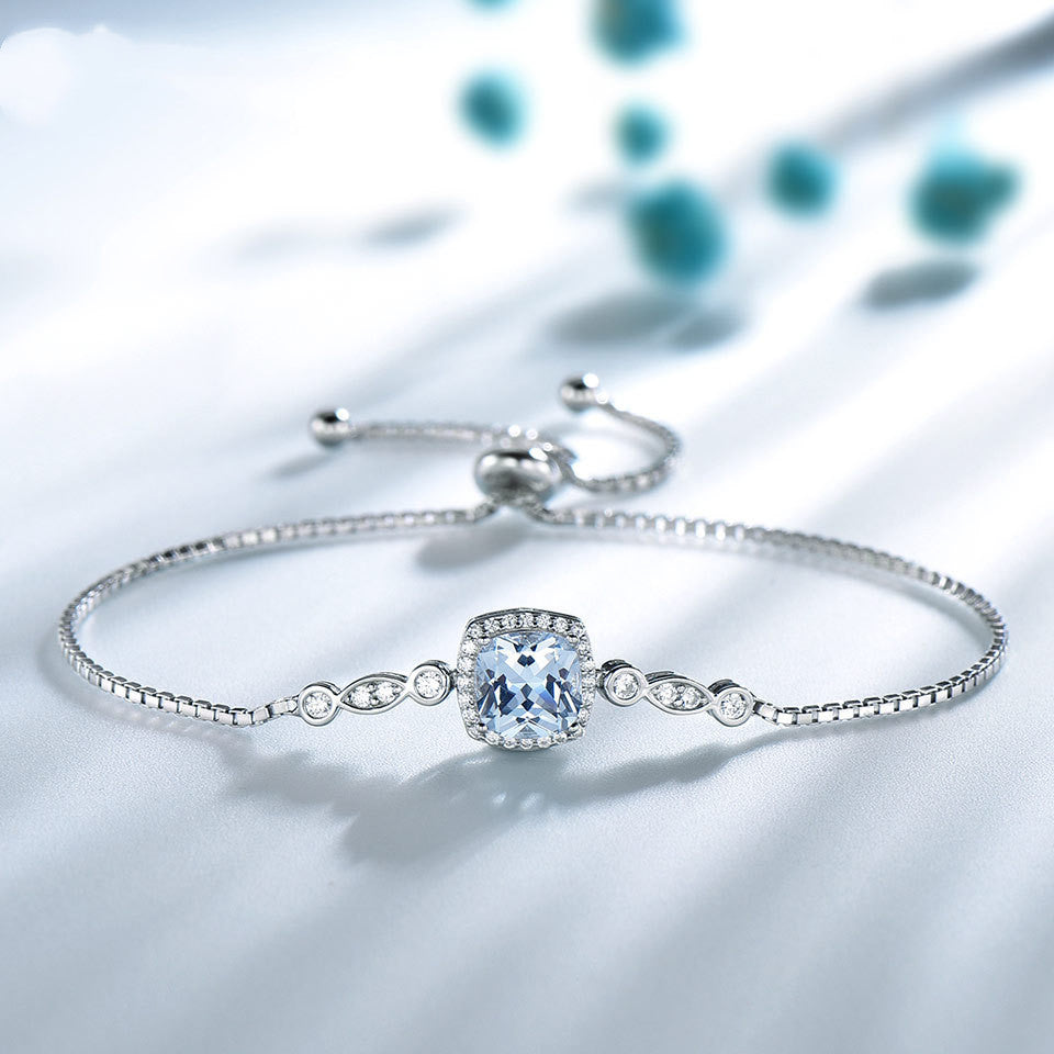 BRACELET - Silver Nano Sky Sapphire