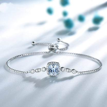 BRACELET - Silver Nano Sky Sapphire