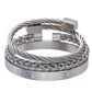 BRACELET - Three Stainless Steel