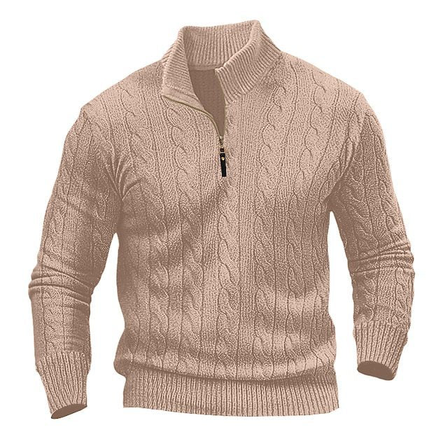 Casual Long-sleeved Solid Sweatshirt