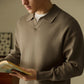 High-grade V-neck Sweater Pullover