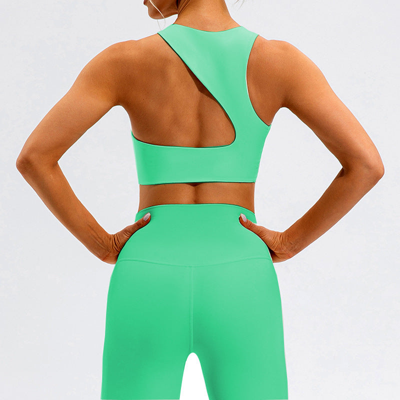 Mix & Match Shockproof Yoga Push Up Top and Legging