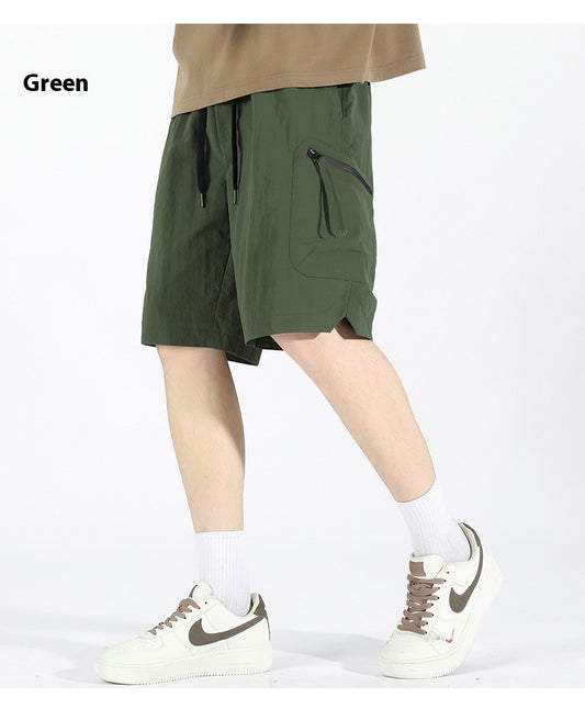 Ice Silk Thin Sports Shorts