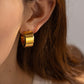 EARRINGS - Fashion Double-layer Glossy Small
