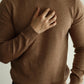 Modal Soft Glutinous Skin-friendly Half Turtleneck Warm Long Sleeves Sweater