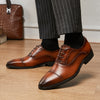 Elevate Oxford: Stylish Soft Sole Dress Shoes