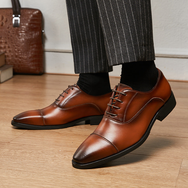 Elevate Oxford: Stylish Soft Sole Dress Shoes