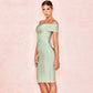 ENYA - V-neck sexy bag hip dress