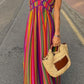 AUBRIE - Stripe Maxi Dress