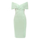 ENYA - V-neck sexy bag hip dress