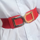 BELT - Double D Buckle PU Leather