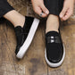Trendy Thick-soled Men's British Style Casual Leather Shoes