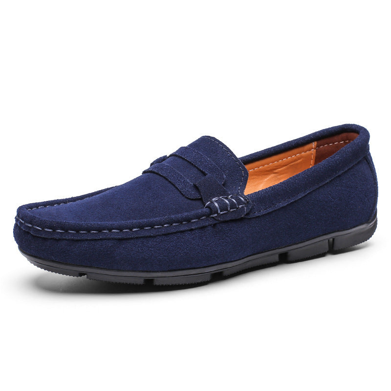 Slip-on Gommino Male Authentic Leather British Style Lazy Soft Sole Shoes