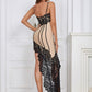 LOLA - Slim Lace Irregular Bandage Dress