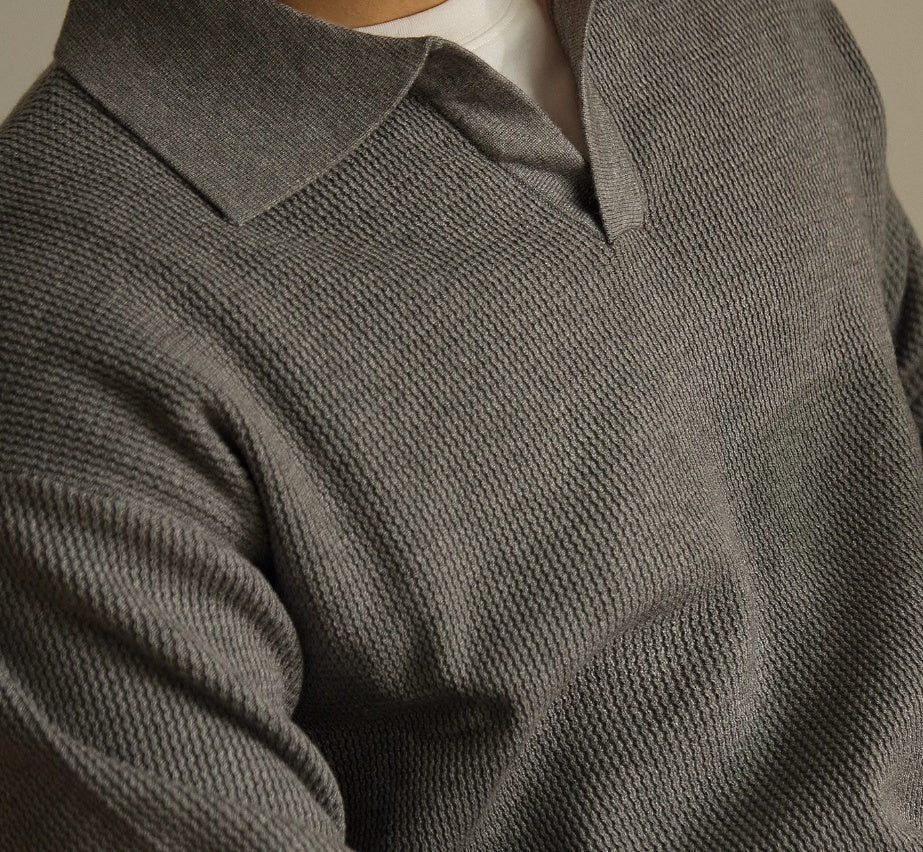 High-grade V-neck Sweater Pullover
