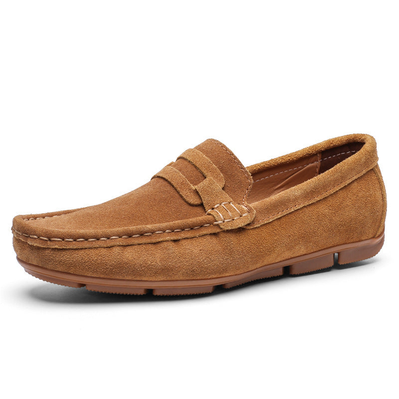 Slip-on Gommino Male Authentic Leather British Style Lazy Soft Sole Shoes