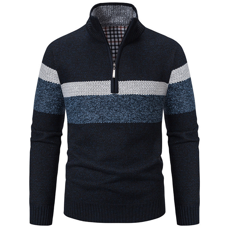 Thick Warm Quarter zip For Men